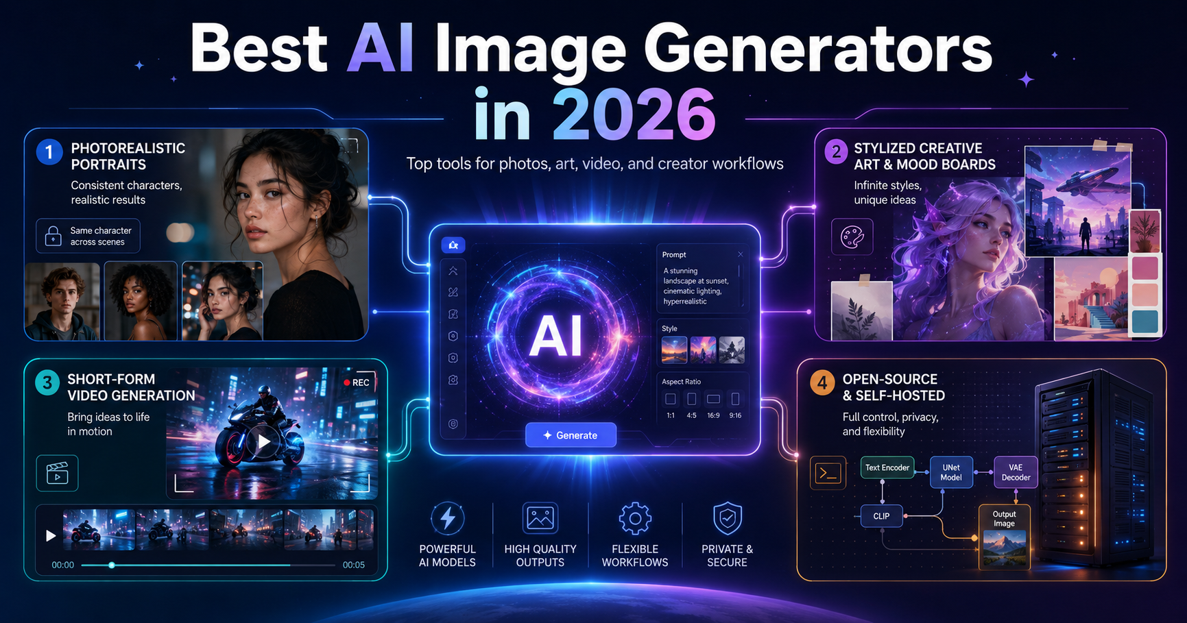 best AI image generators in 2026